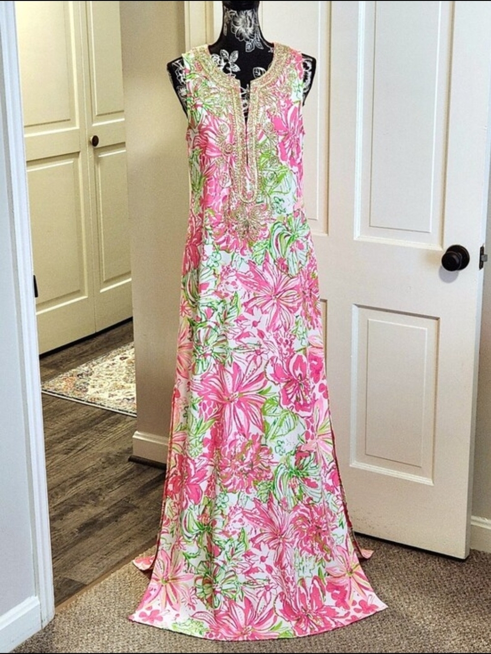 🆕️ 💖VERY HTF Lilly Pulitzer💖 - Carlotta Maxi Dress - Picture 1 of 16